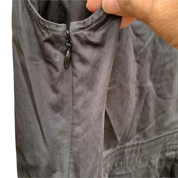 The Loft 8P black dress, pit to pit 17", length 35" - Picture 4 of 5